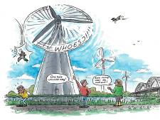 De buren zijn geschokt, verbaasd en van slag: ‘Wat gaan wij merken van die windturbines bij Gorinchem?’