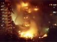 De enorme vuurzee na het neerstorten van de Boeing van El Al op de flats Groeneveen en Kruitberg in Amsterdam op 4 oktober 1992.