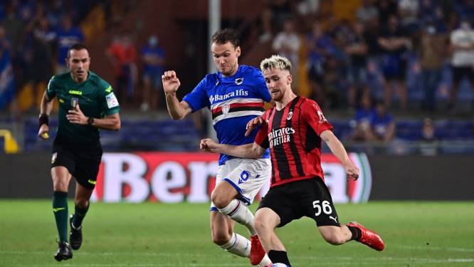 AC Milan en Saelemaekers starten seizoen met winst tegen Sampdoria