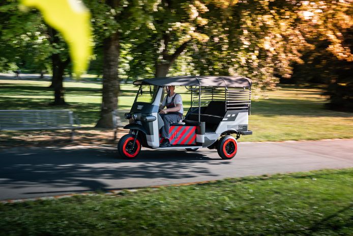 The electric rickshaws will be made available to a non-profit organization for the time being.