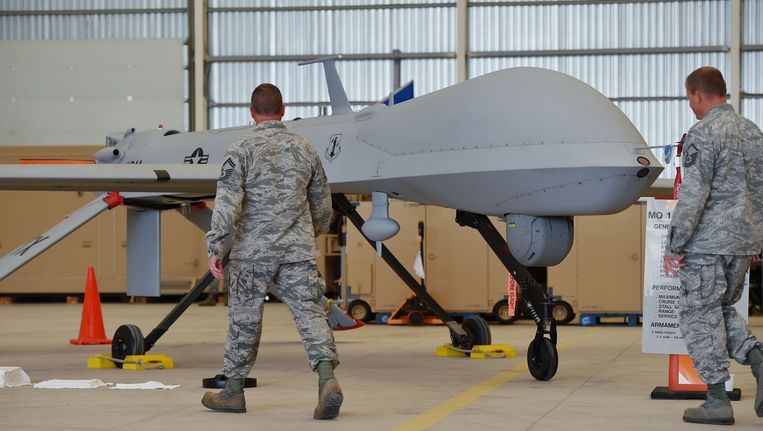 Een Amerikaanse Predator-drone. Beeld AFP