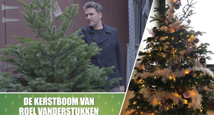 Kerstboom kijken bij Roel Vanderstukken.
