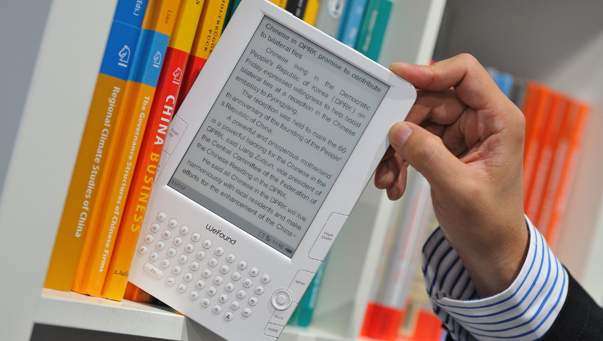 De waarde van tweedehands e-books wordt binnenkort voor de rechter uitgevochten. Beeld anp