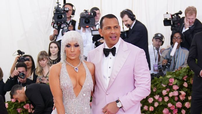 Jennifer Lopez et Alex Rodriguez au dernier Gala du MET, à New York.