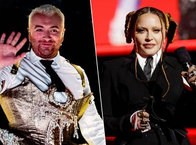 Sam Smith en Madonna lanceren nieuwe single ‘Vulgar’: “Dit nummer is heel speciaal voor mij”