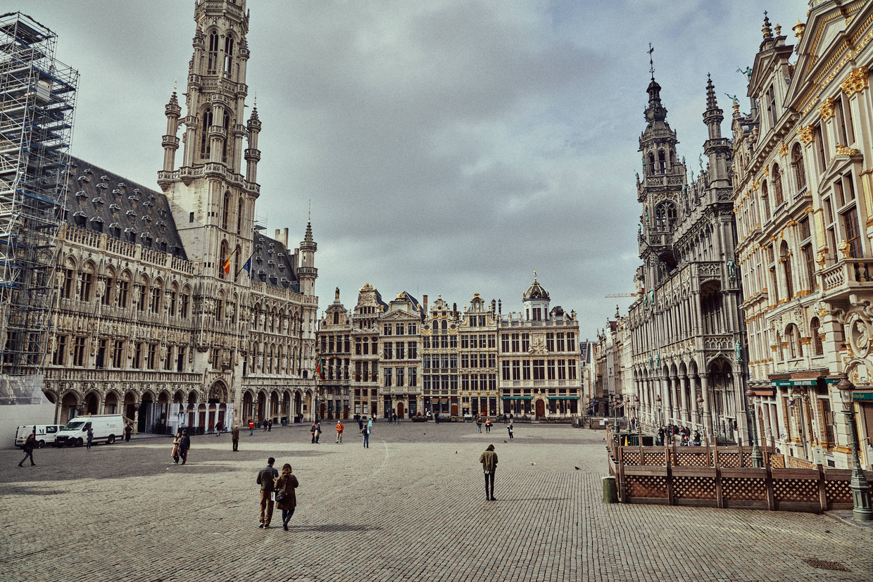 Brussel tijdens de lockdown: een lege Grote Markt. Volgt er een lockdown 2.0? 