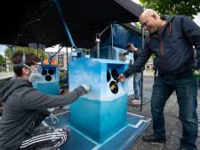 Nóg meer lelijke afvalcontainers worden kunstwerken in Den Bosch