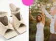 5 tips van schoenenontwerpster Virginie Morobé tegen pijnlijke voeten op je trouwdag: “Steek er een vochtig doekje in”