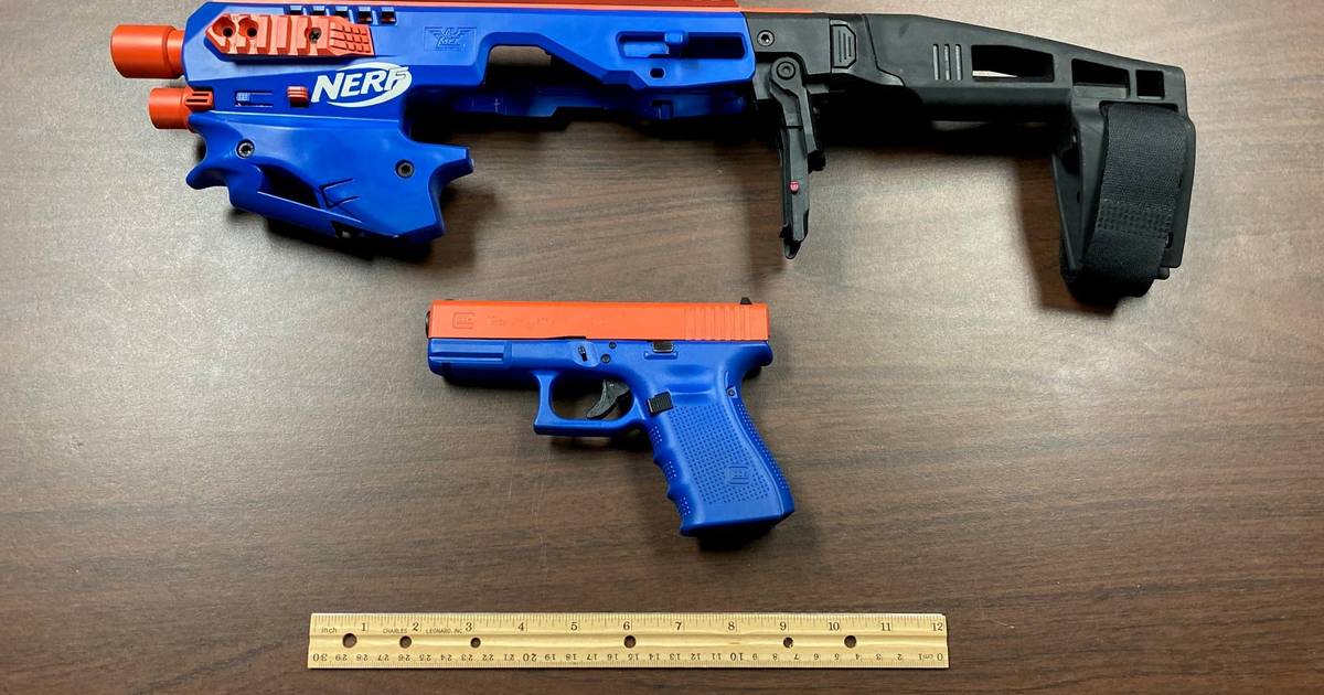Als Nerf-speelgoedwapen verhuld pistool in beslag genomen bij drugsraid Buitenland | hln.be