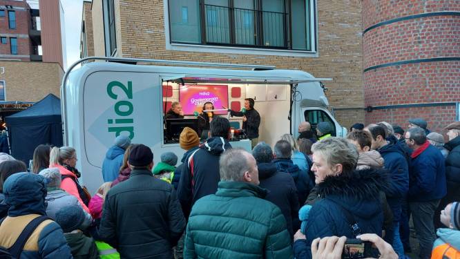 Radio 2 wenste Kortemark een ‘Goeiemorgen, morgen’ met gratis boterkoeken en Niels Destadsbader