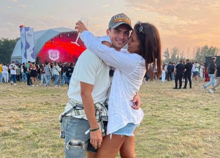 Dante Vanzeir en Raphaëlla Deuringer. Beeld Instagram