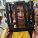 Massaal protest in Hongkong tegen celstraffen voor activisten
