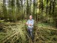 De kap van duizenden fijnsparren, aangetast door de Letterzet-kever, was nodig om het plan van Remi Nieuwenhuis voor een natuurbegraafplaats in Het Groote Veld te kunnen verwezenlijken.