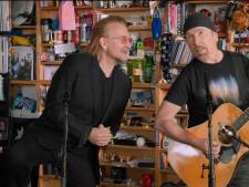 Bono en The Edge geven miniconcert voor Amerikaans radiostation