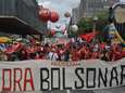 Brazilianen massaal de straat op voor afzetting Bolsonaro