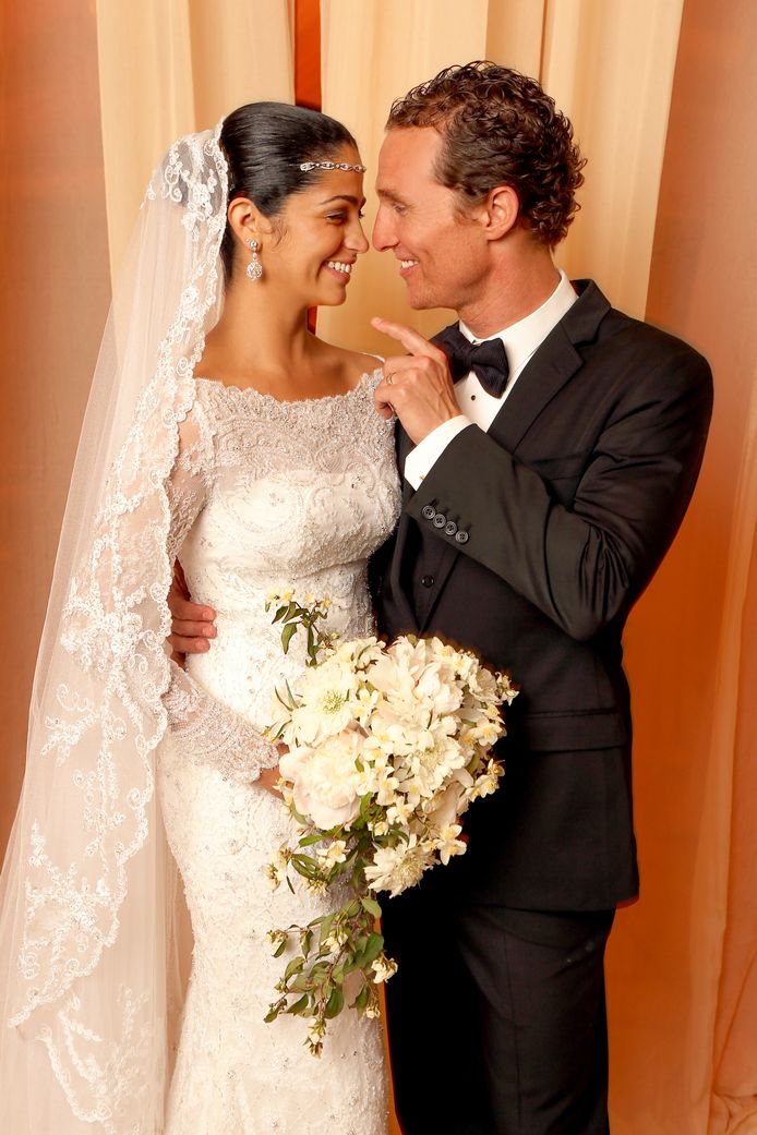 Matthew McCounaughey (49) wilde zijn Camila trouwden in 2012.