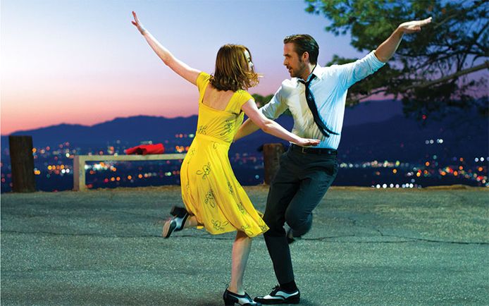 Emma Stone en Ryan Gosling in La La Land
