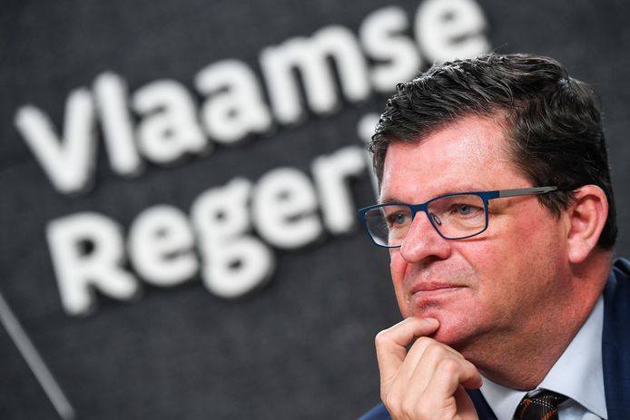 Vlaams minister van Begroting Bart Tommelein (Open Vld).