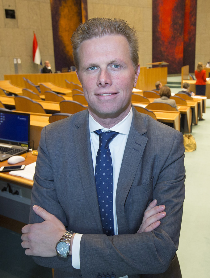 Tweede Kamerlid Arne Weverling.