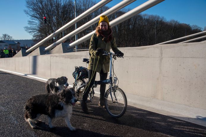 Femke kan eindelijk veilig naar Gent fietsen.