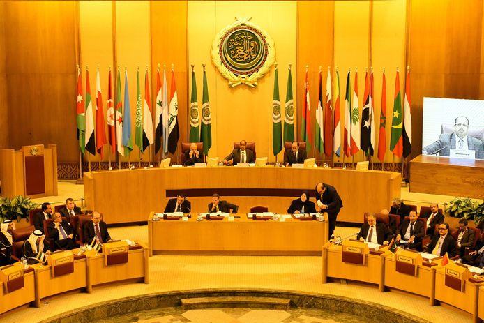 Spoedvergadering met buitenlandministers van de Arabische Liga in Caïro op 9 december