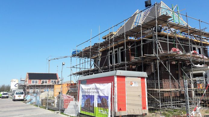 Bouwen aan de nieuwe landelijke woonwijk Westwaard in Kaatsheuvel.