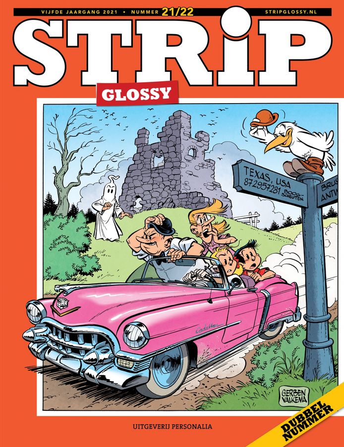 De cover van de glossy.