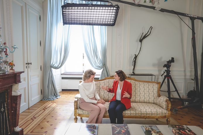 De eerste beelden van het exclusieve VTM-interview met koningin Mathilde