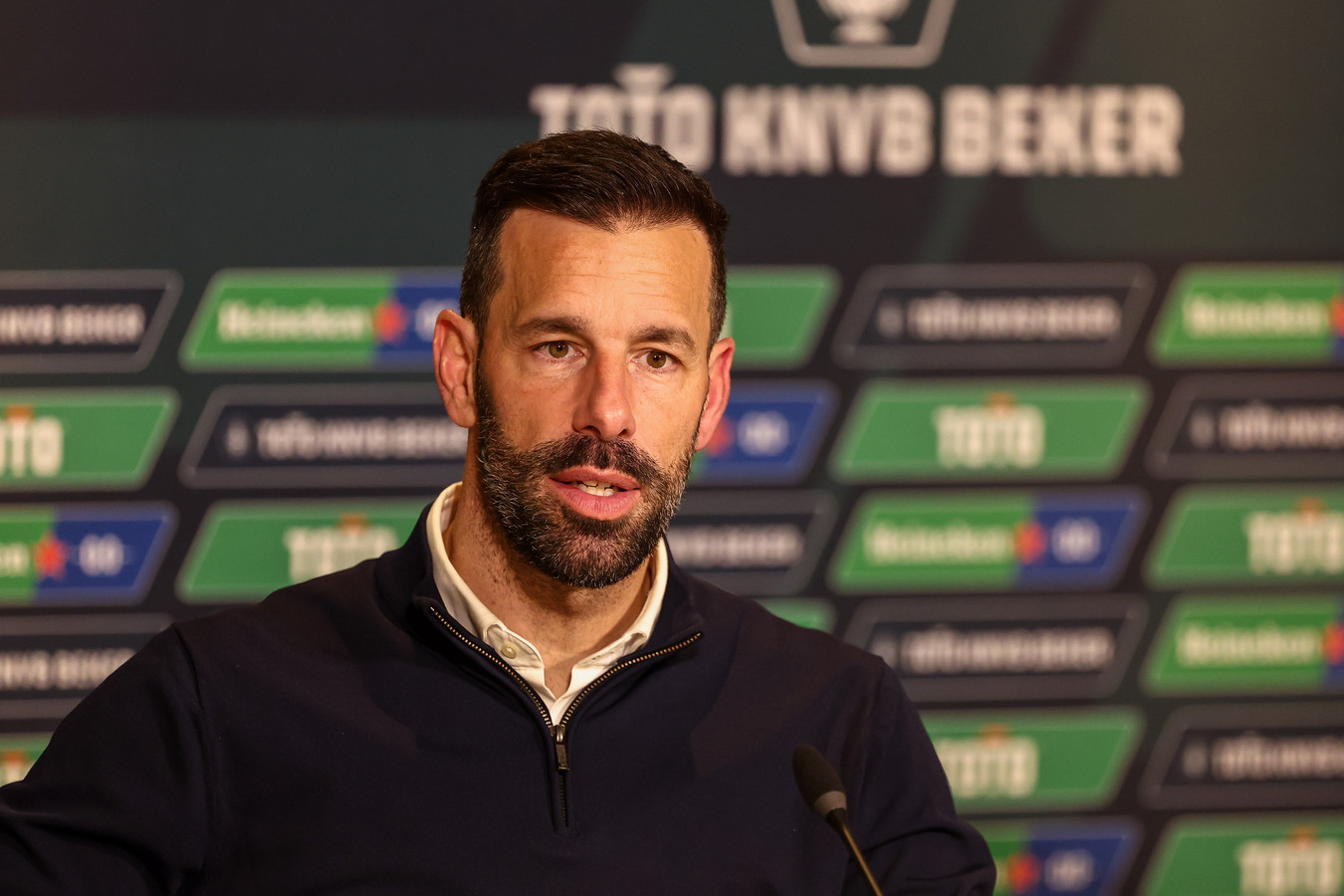 PSVtrainer Ruud van Nistelrooij lijkt het dit weekend zo te gaan