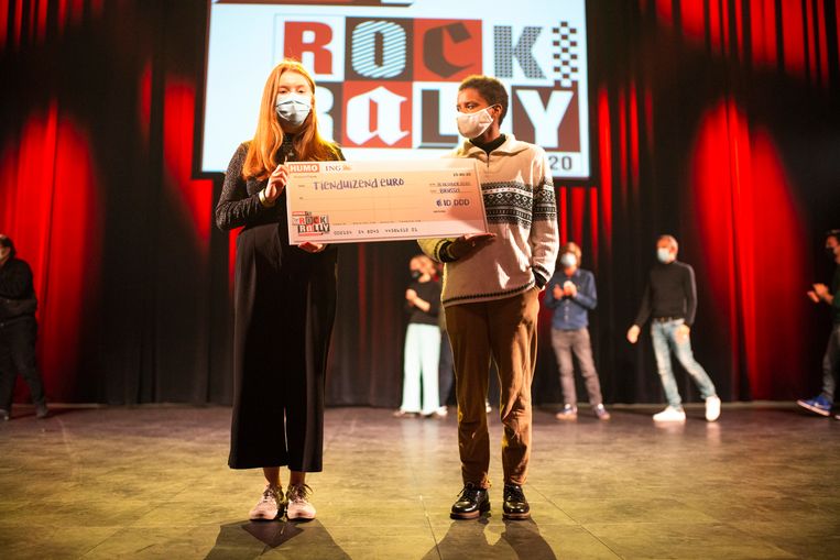 Meskerem Mees wint Humo's Rock Rally Beeld Humo