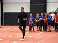 De gebroerders Borlée gaven een exclusieve trainingsessie aan Wase jeugdtalenten bij AC Volharding in Beveren.