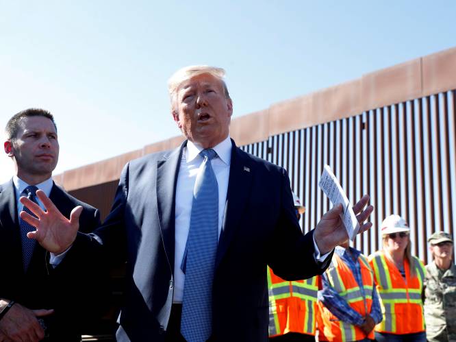 Mexicaanse bendes zagen bliksemsnel delen van Trumps nieuwe grensmuur door