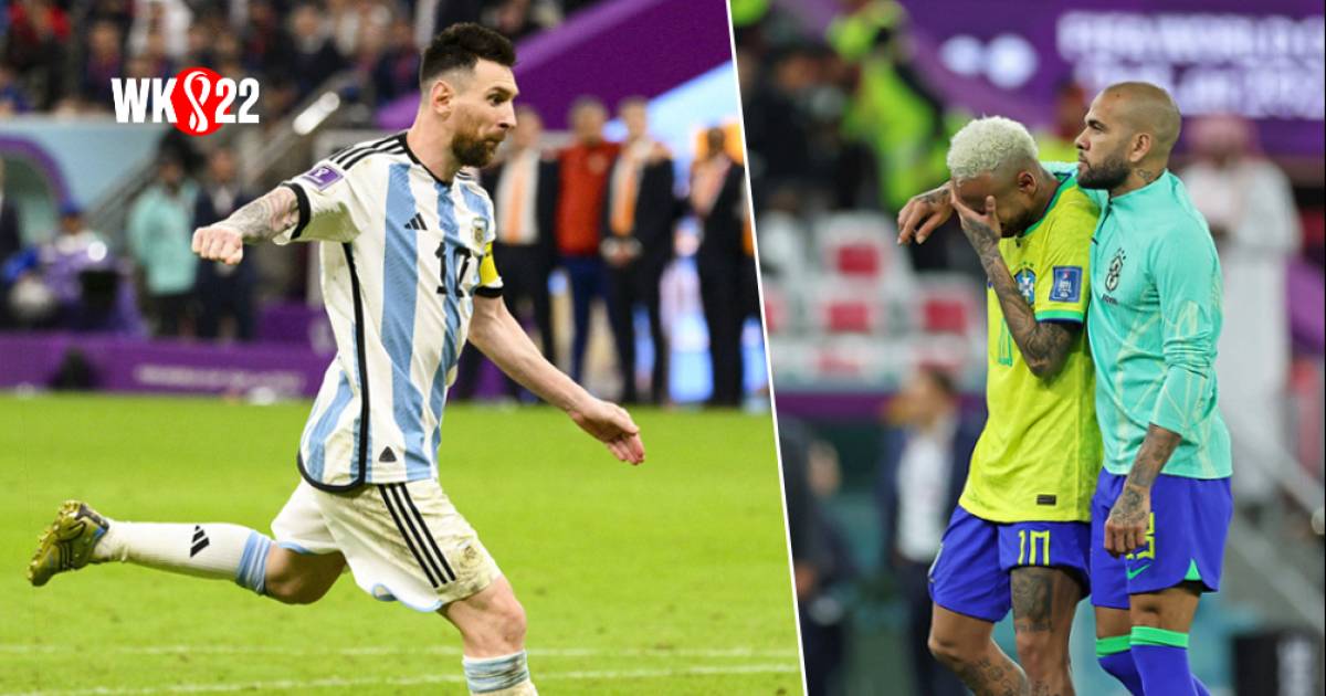 Messi e Van Dijk hanno tirato subito: il Brasile ha sconvolto il fatto che Neymar non abbia preso un rigore |  Coppa del mondo di calcio