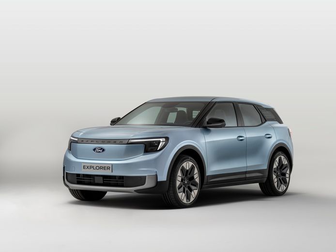 De nieuwe Ford Capri wordt een sportiever ogende variant van deze Ford Explorer.