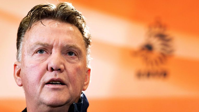 Bondscoach Louis van Gaal. Beeld EPA