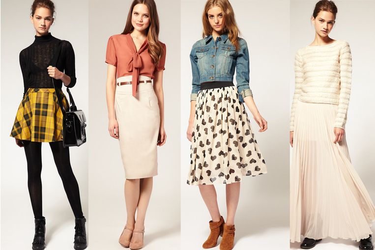 Welke Rok Flatteert Jouw Figuur Mini Midi Of Maxi De Morgen
