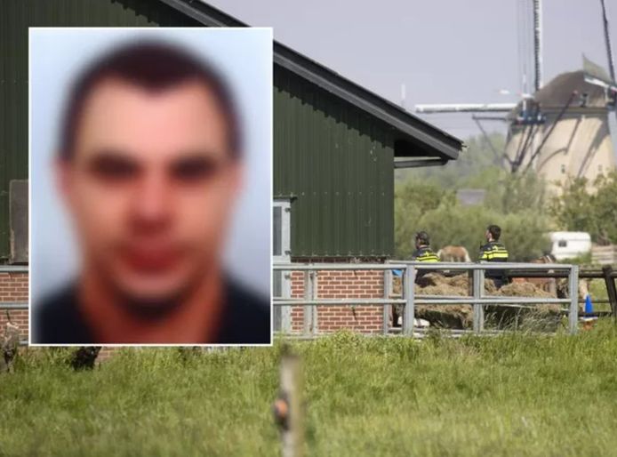 Verdachte John S. (inzetje) blijft 90 dagen langer vastzitten vanwege de dodelijke schietpartij op zorgboerderij Tro Tardi in Alblasserdam.