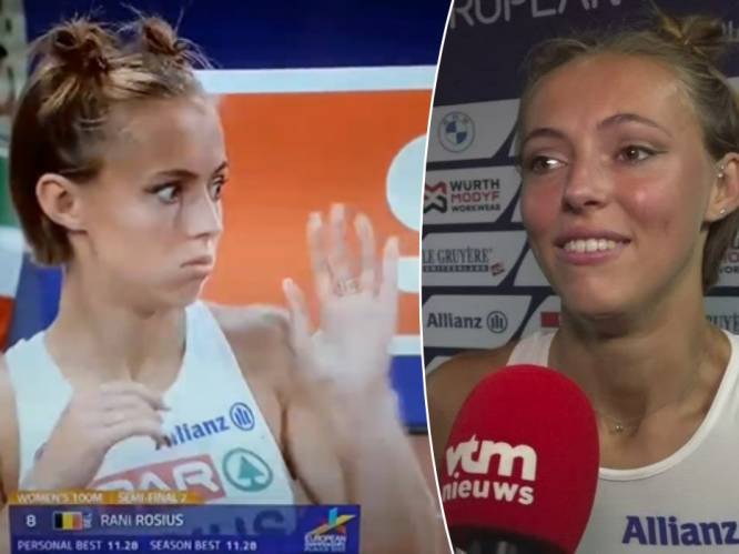 Belgische sprintster Rani Rosius schrikt zich een hoedje door wesp voor start van haar race: "En ik kan me al zo moeilijk concentreren”