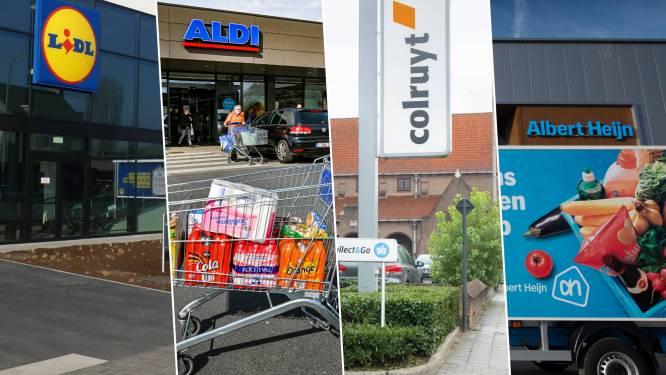 Prijzenslag in de supermarkten: Lidl en Aldi grootste stijgers, Albert Heijn zet Colruyt onder druk. Hier zijn uw aankopen het goedkoopst