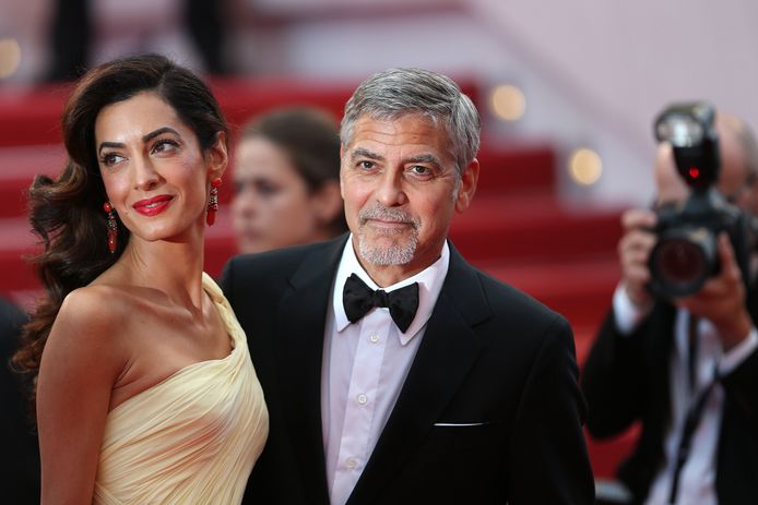 George en Amal Clooney.