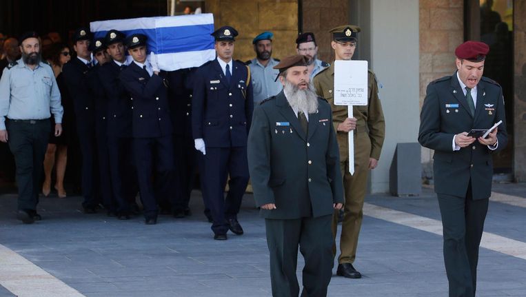 Peres overleed woensdag op 93-jarige leeftijd Beeld afp