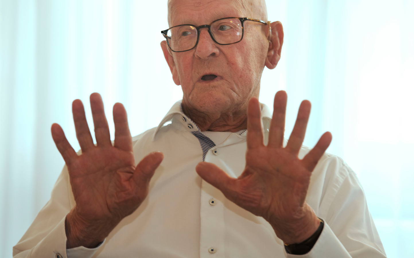 Anton Vermazen is bijna 100 jaar