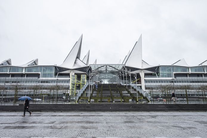 Het gerechtsgebouw in Antwerpen.