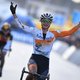 Marianne Vos is helemaal los want ze wint in Zolder haar tweede cross op drie stuks