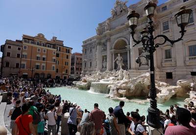 Too much is too much: Rome considers admission fee for tourist-infested Trevi Fountain