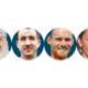 De mensen: Patriarch Kirill, Andy Peelman, Matthieu Bonne, Mel B