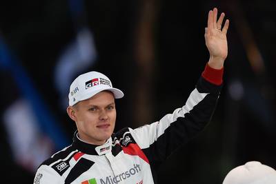 Le champion du monde Ott Tänak rejoint Thierry Neuville chez Hyundai