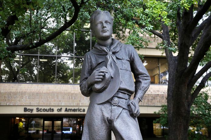 Het hoofdkwartier van Boy Scouts of America in Irving, Texas.