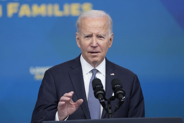 Amerikaans president Joe Biden. Beeld Photo News