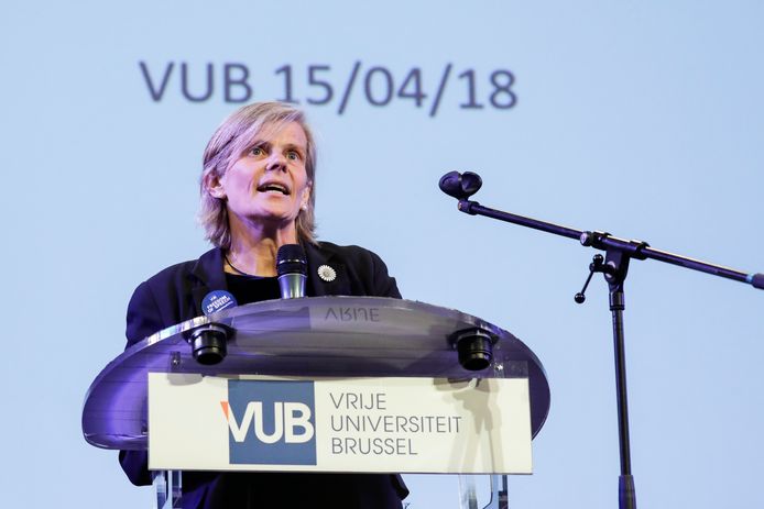 VUB-rector Caroline Pauwels.